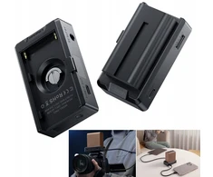 Ulanzi P011gbb1 maitinimo plokštelė Usb-c Dc Pd Usb-a į Sony Np F570 F550 F980 1/4
