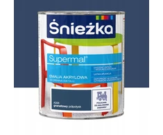 Uni Posca Śnieżka Akriliniai emaliai Supermal A306 Granatowy 0,8l Pusiau blizgus