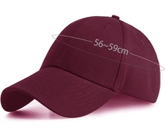 Unisex medvilninė beisbolo kepurė su metaline sagtimi