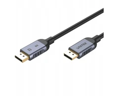 Unitek Displayport 1.4 kabelis 8k 60hz, 4k 240hz, Hdr, Hdcp 2.3, Dsc 1.2, 2m