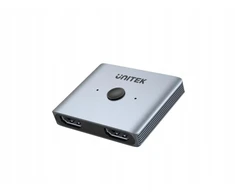 Automagnetola Unitek V1163a Hdmi 2.1 8k dvikryptis jungiklis x2