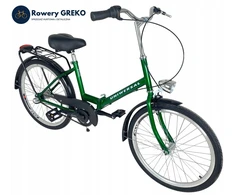 Univega Sulankstomas dviratis Jubilat Uniwersal Montemar Składak 24' Shimano Nexus 3 pavaros