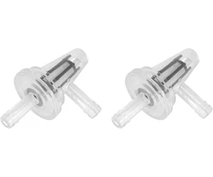 Universali 2 x Motociklo Kuro Filtras 1/4 6/7 mm