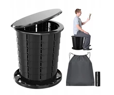 Universali turistinė tualetas - 175kg, 8-32cm, lengvas, žygiams