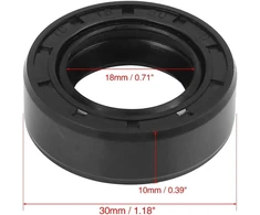Universali X Autohaux Tc Veleno Sandariklis 18x30x10mm Gumos Dvigubo Lūpos