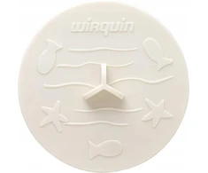 Universalus kamštis fi 105mm Frisby Wirquin voniai, dušo padėklui, baltas