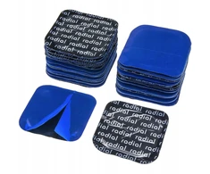 Universalūs radialiniai lopai padangų remontui 76x76mm Usa tipo Stix 50 vnt.