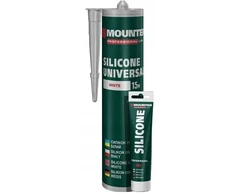 Universalus silikonas baltas stiklo hermetikas Mounter 280ml