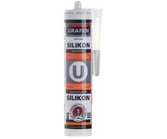 Universalus silikonas Grafen Professional, baltas, 280 ml