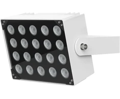 Univivi ir prožektorius su 20 led, 850 nm ilgo nuotolio apšvietimas, 90 laipsnių plataus kampo infraraudonųjų spindulių prožektorius, ip67 atsparus vandeniui, skirtas apsaugos kameroms, ir šviestuvas, skirtas naudoti patalpose ir lauke