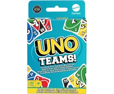 Uno Teams kortų žaidimas šeimai ir vakarėliams