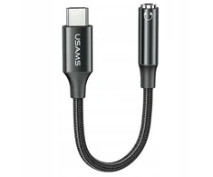 Usams Au16 Adapteris Usb-c - 3.5mm lizdas baltas Sj599yptc01 (us-sj599)