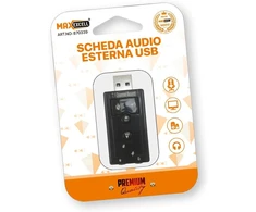 Usb 2.0 garso plokštės adapteris su 3.5 mm lizdu ausinėms ir mikrofonui, reguliuojamas su 7.1 erdvinio garso universaliu suderinamumu