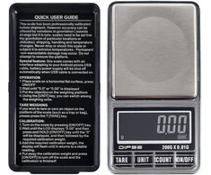 Usb 200 skaitmeninės tiksliosios svarstyklės / kišeninės svarstyklės su usb jungtimi be automatinio išsijungimo, sveriančios tiksliai iki 200 g 0,01 g žingsniais