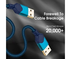 Usb 3.0 A į A duomenų kabelis 1.5m, raudonas