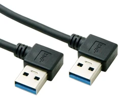 Usb 3.0 Kampinis prailginimo laidas, 90 laipsnių, 0.2m