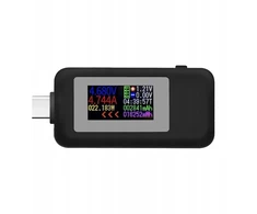 Usb akumuliatoriaus prievadas, srovės amžiaus testeris su spalvotu Lcd ekranu