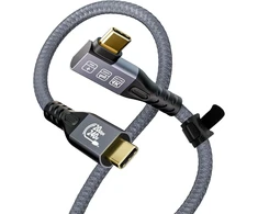 Usb C 240w 2m 90° kampas, Pd 3.1, 20gbps, 4k@60hz