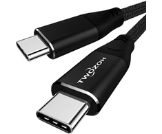 Usb-c 3.2 Gen 2x2 Kabelis 100w, 0.5m, 20gbps, 4k@60hz