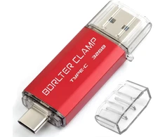 Usb-c 32gb Otg 2in1 atmintinė, Usb 3.0, raudona