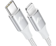 Usb c lightning kabelis 1 m usb c į lightning kabelis [mfi sertifikuotas] iphone įkrovimo kabelis nailoninis power delivery lightning kabelis usb c įkrovimo kabelis, skirtas 14 pro max/13/13 pro/12/12 pro max/11 pro/x/xs/8