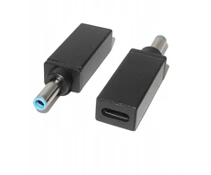Usb-c maitinimo adapterio kabelis - 4,5x3,0 mm hp envy