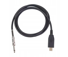 Usb gitaros laidas su 6.35mm jungtimi, 3m