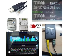 Usb į Rj12 Dsmr kabelis Raspberry Pi, Ftdi lustas