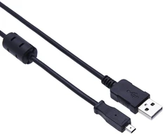 Usb kabelis, skirtas kodak 8 colių/u8 easyshare c140, c180, c182, c190, c310, c315, c330, c340, c350, c360, c433, c503, c513, c530, c533, c603, c613, c623, c643, c653, c663, c703, c713, c743, c763, c813, c875, c913, c1013, cd50 (vaizdo perkėlimas/įkrovikl