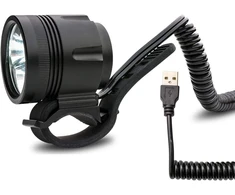 Usb šalmo lempa, galvos žibintas, sporto ir laisvalaikio lempa su 950 liumenų, 4 šviesos režimai, gali būti naudojama su visais 5 V maitinimo blokais, kurių išėjimo srovė 2 A