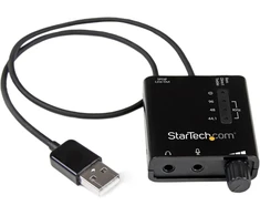 Usb stereo garso adapteris išorinė garso plokštė su spdif skaitmeniniu garsu
