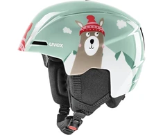 Uvex Viti - lengvas slidinėjimo šalmas vaikams - individualus dydžio reguliavimas - optimizuota ventiliacija - Jade Lama - 51-55 cm
