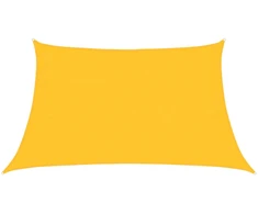 Uždanga nuo saulės, geltonos spalvos, 3/4x2m, HDPE, 160g/m²