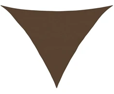 Uždanga nuo saulės, rudos spalvos, 5x5x6m, HDPE, 160g/m²