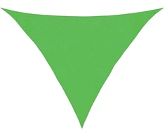 Uždanga nuo saulės, šviesiai žalia, 3x3x4,2m, HDPE, 160g/m²