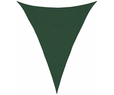 Uždanga nuo saulės, tamsiai žalia, 3x4x4m, HDPE, 160g/m²