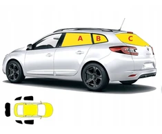 Užuolaidos skirtos Renault Megane Iii kombi 2008