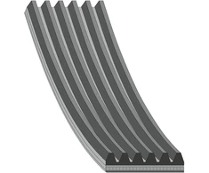 V formos diržas, 6 šonkauliai, 2273 mm, Epdm