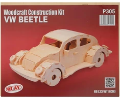 Vabalas "vw Beetle" medinis konstravimo rinkinys