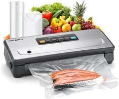 Vacuum sealer ink-vs06 (belaidis modelis), vacuum sealer sauso ir drėgno režimai, 8 kartus ilgesnis maisto išsaugojimas, 30 cm ilgio ir stabili suvirinimo siūlė