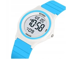 Vaikiškas laikrodis / Skmei / elektroninis sportinis chronometras, žadintuvas, data 12/24