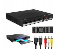 Vaizdo grotuvas Mede8er Bedee Dvd grotuvas Usb Cd/evd/dvd Hd 1080p su Hdmi/av televizoriui, juodas