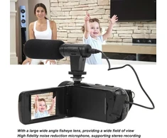 Vaizdo kamera, Full Hd 1080p vlogų kamera su 2,4 colių Ips jutikliniu ekranu, 16x priartinimas, 16mp skaitmeninė vaizdo kamera su papildomu apšvietimu, skirta „youtube“