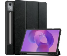 Vakarey dėklas, skirtas Lenovo Idea Tab Pro, su rašiklio laikikliu, itin plonas išmanusis dėklas, skirtas Lenovo Tab Pro 12.7 colių 2025, juodas