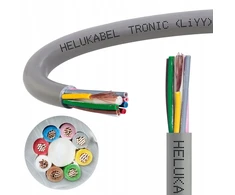 Valdymo kabelis Liyy 8x0,5 neekranuotas Helukabel metrais