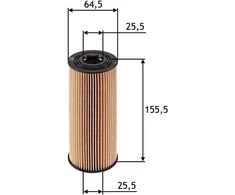 Valeo 586502 alyvos filtras