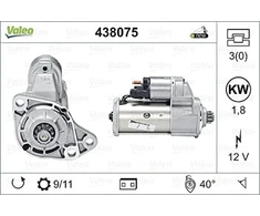 Valeo Service 438075 starteriai