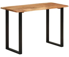 Valgomojo stalas, 110x50x76cm, akacijos medienos masyvas