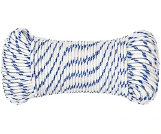 Valties virvė, baltos spalvos, 3mm, 100m, polipropilenas