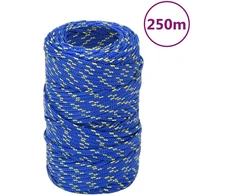 Valties virvė, mėlynos spalvos, 2mm, 250m, polipropilenas